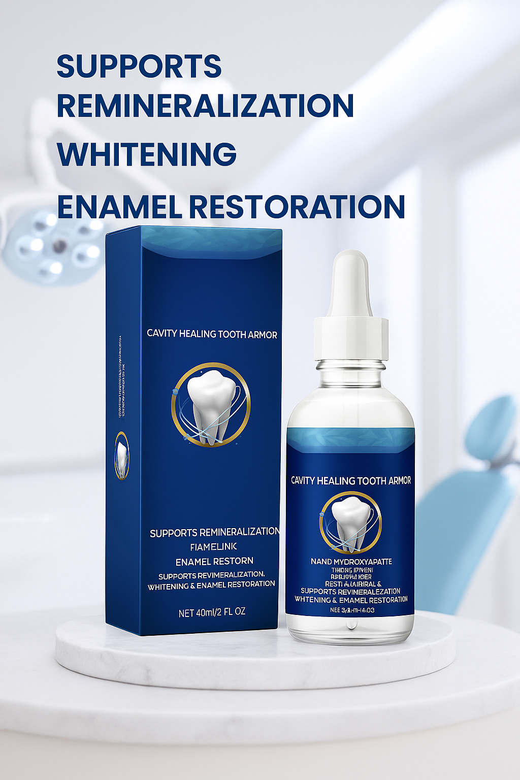 Dental Cavity Healing Tooth Armor