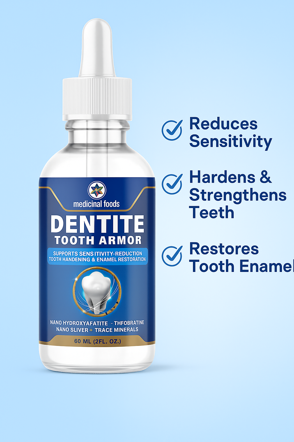 Dental Cavity Healing Tooth Armor
